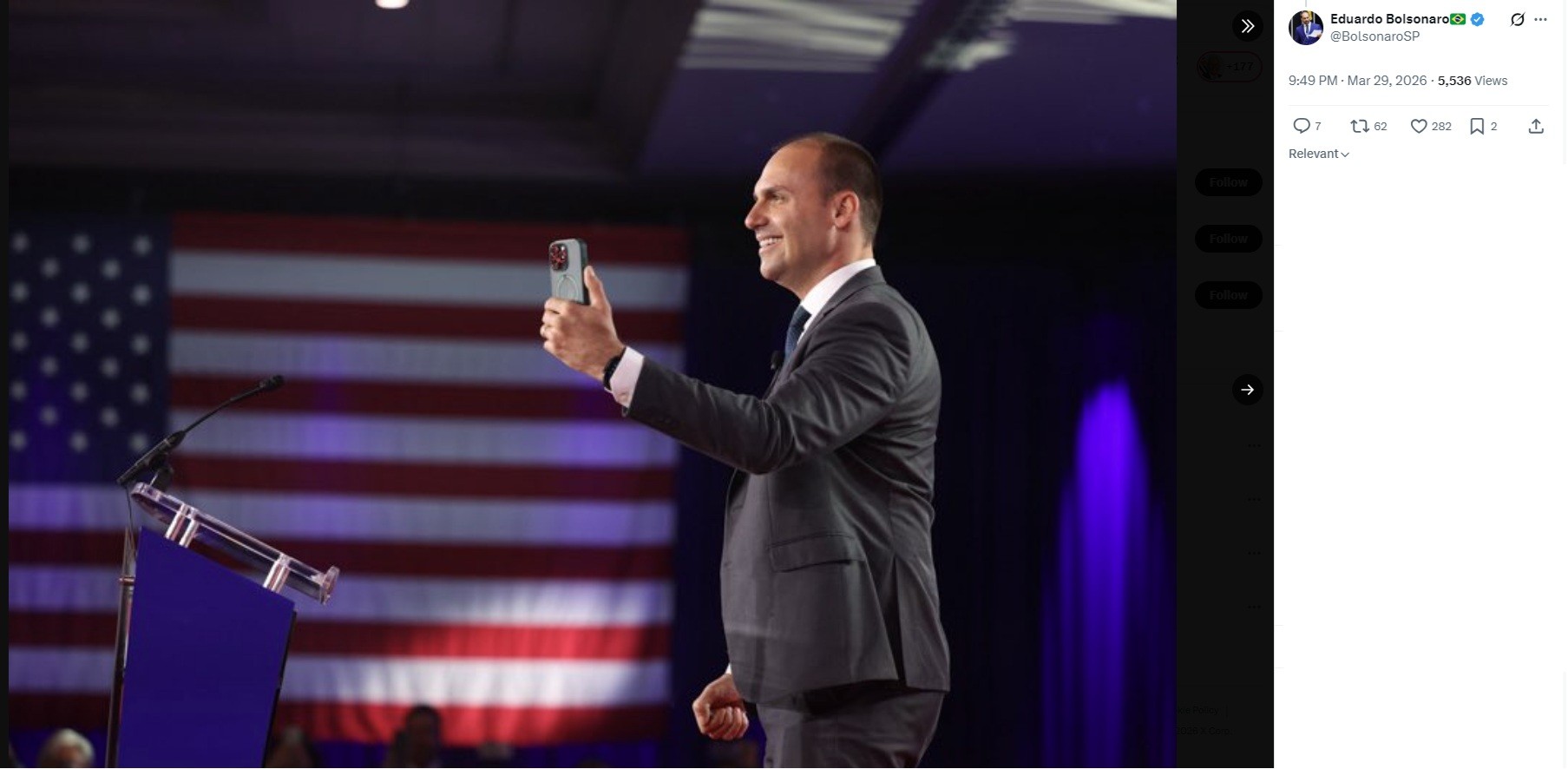 Moraes manda defesa de Bolsonaro explicar fala de Eduardo sobre suposto acesso a vídeo em rede social