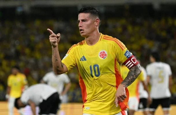 James Rodríguez é hospitalizado por “desidratação severa”