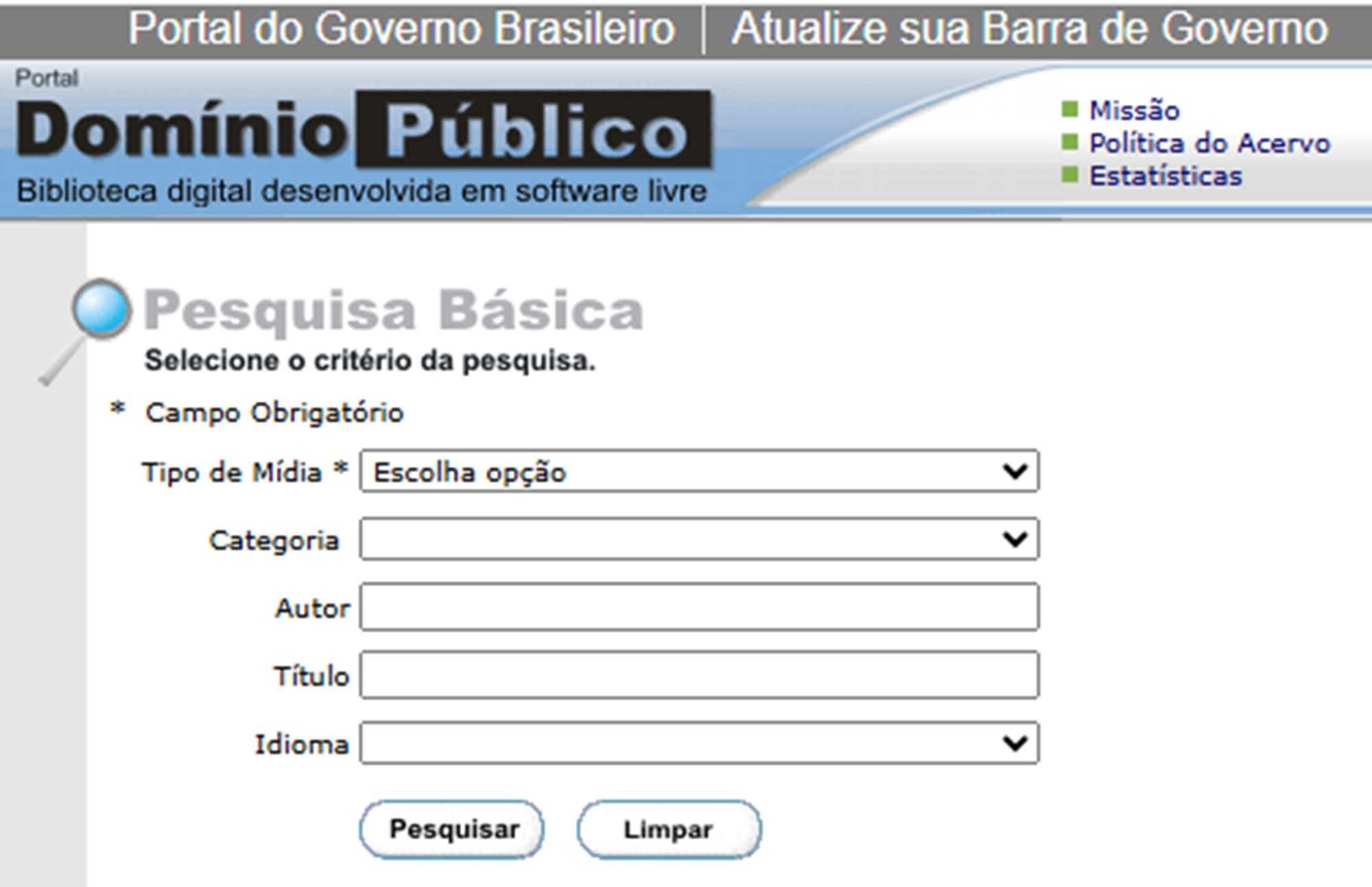 É #FAKE que site Domínio Público, do MEC, será desativado por 'falta de acessos'