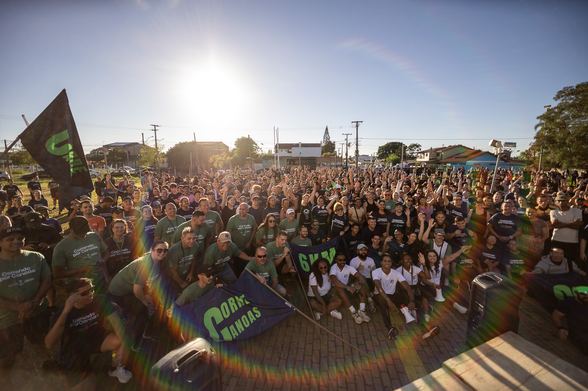 Correndo por Canoas reúne moradores na primeira etapa e incentiva esporte nos bairros