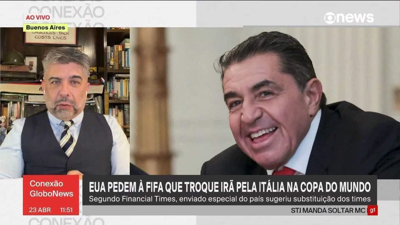 'Vergonhoso', diz ministro italiano sobre proposta dos EUA para Itália substituir o Irã na Copa