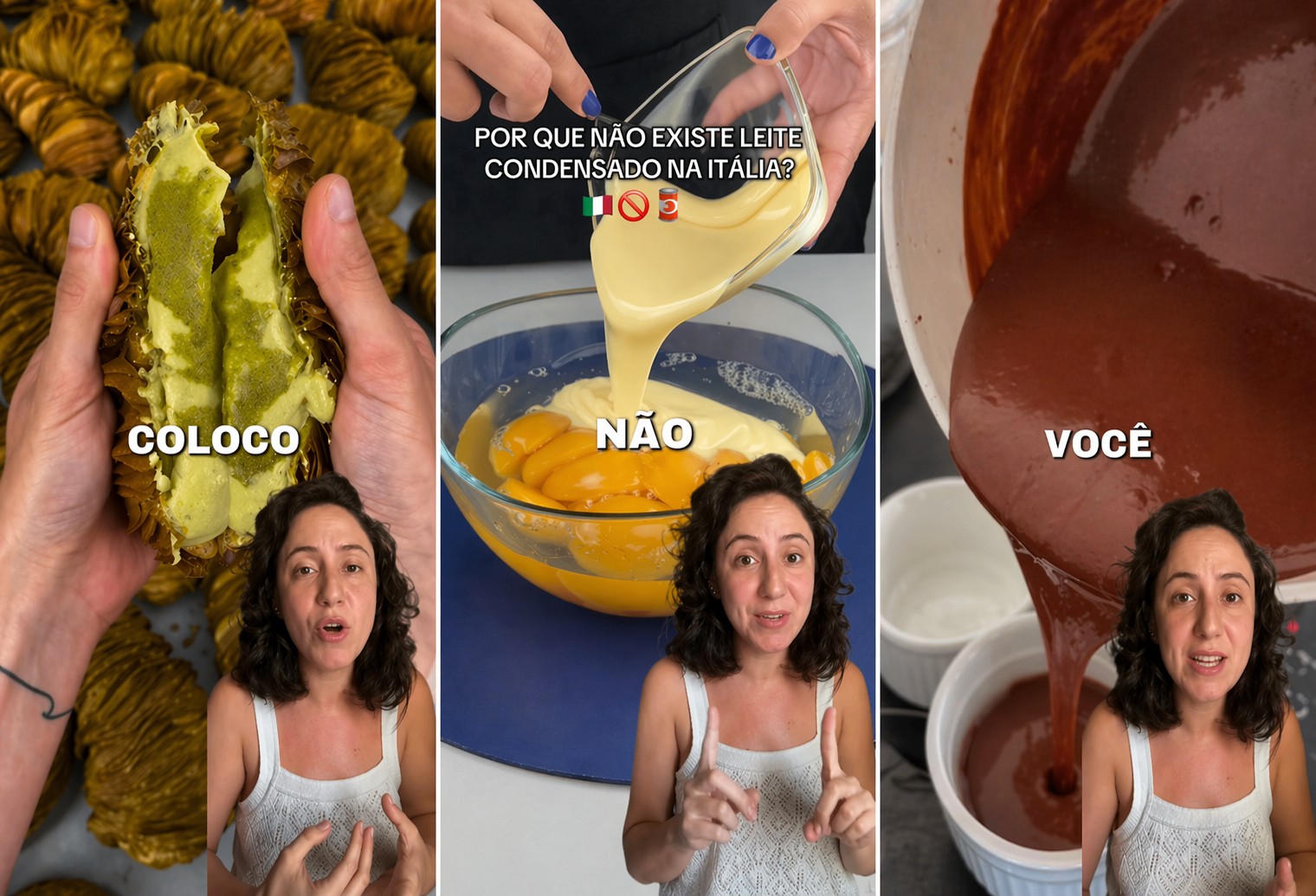 Italiana critica brasileiros por uso de leite condensado em doces e cria controvérsia nas redes; entenda