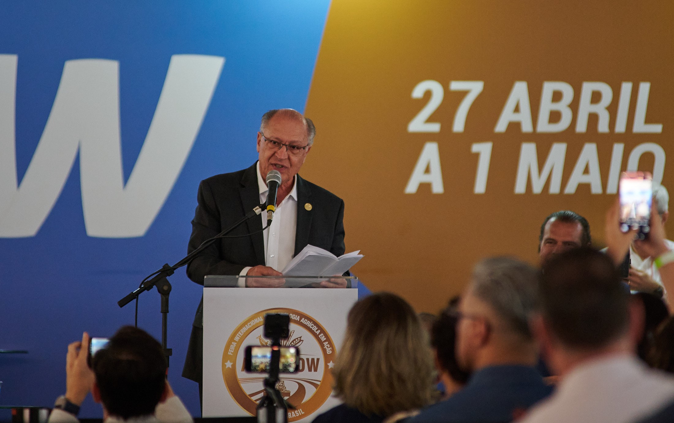 Alckmin anuncia programa para diminuir juros em financiamentos de máquinas agrícolas