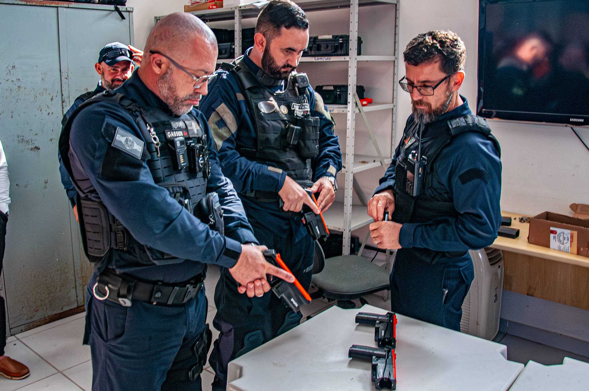 Canoas recebe visita de agentes de trânsito de Tijucas/SC para troca de experiências sobre tecnologia e segurança viária