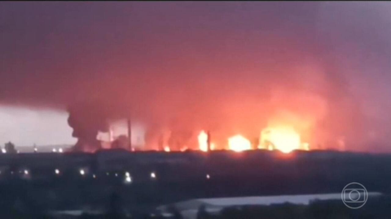 Ucrânia revida mega-ataque de drones da Rússia