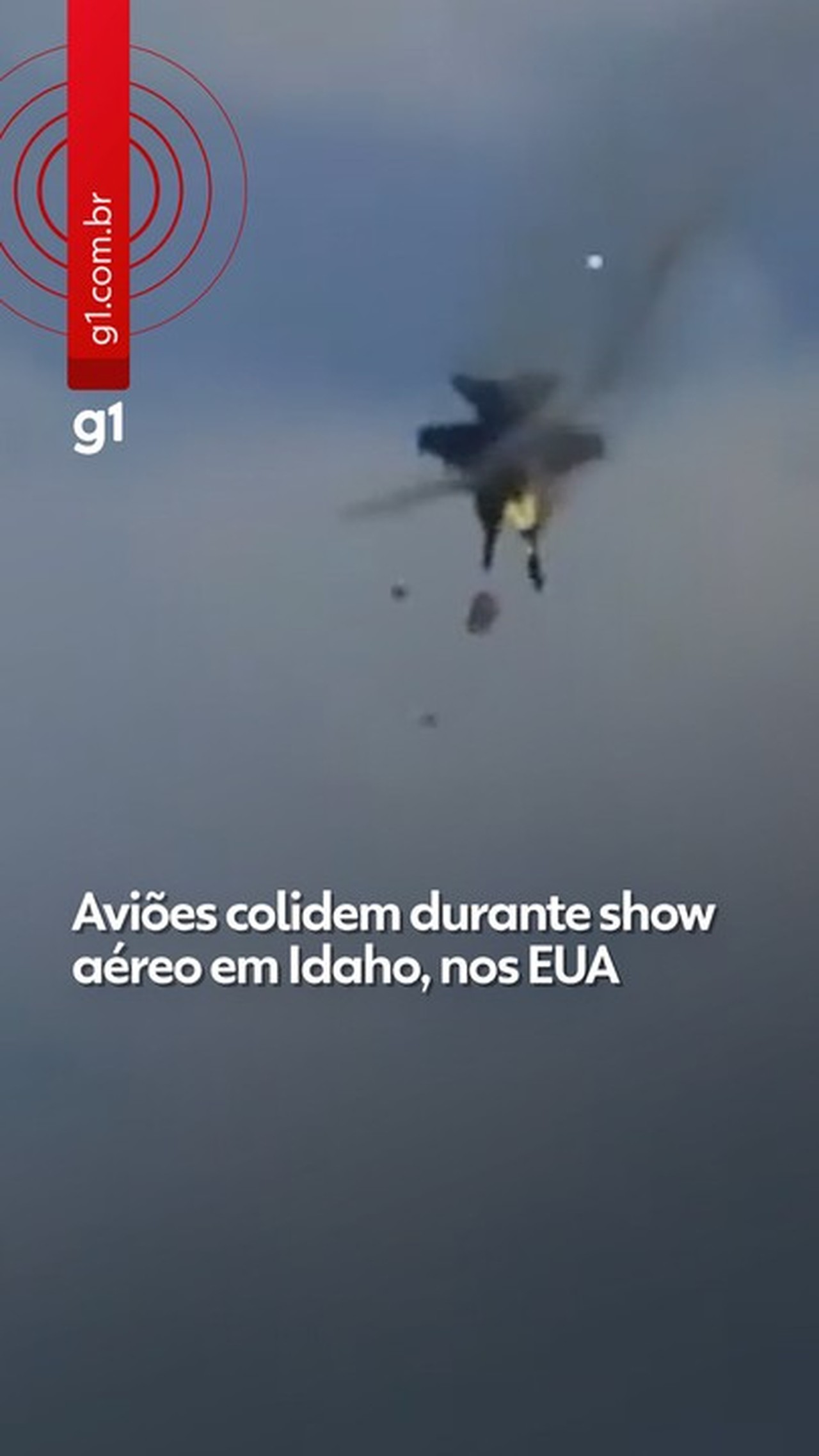Dois caças colidem e caem durante apresentação nos EUA; veja VÍDEO