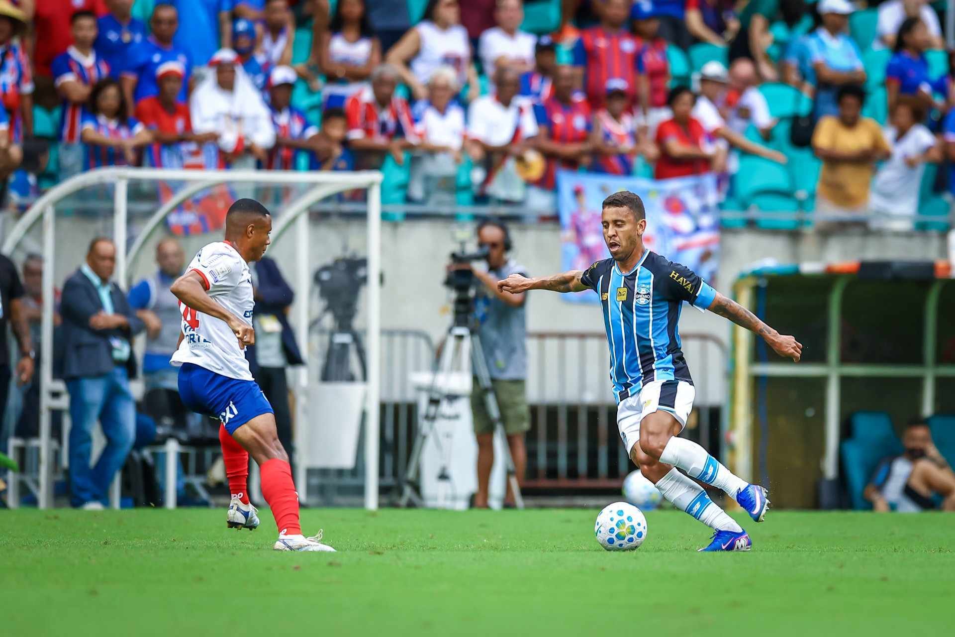 Grêmio fica no empate diante do Bahia na Fonte Nova