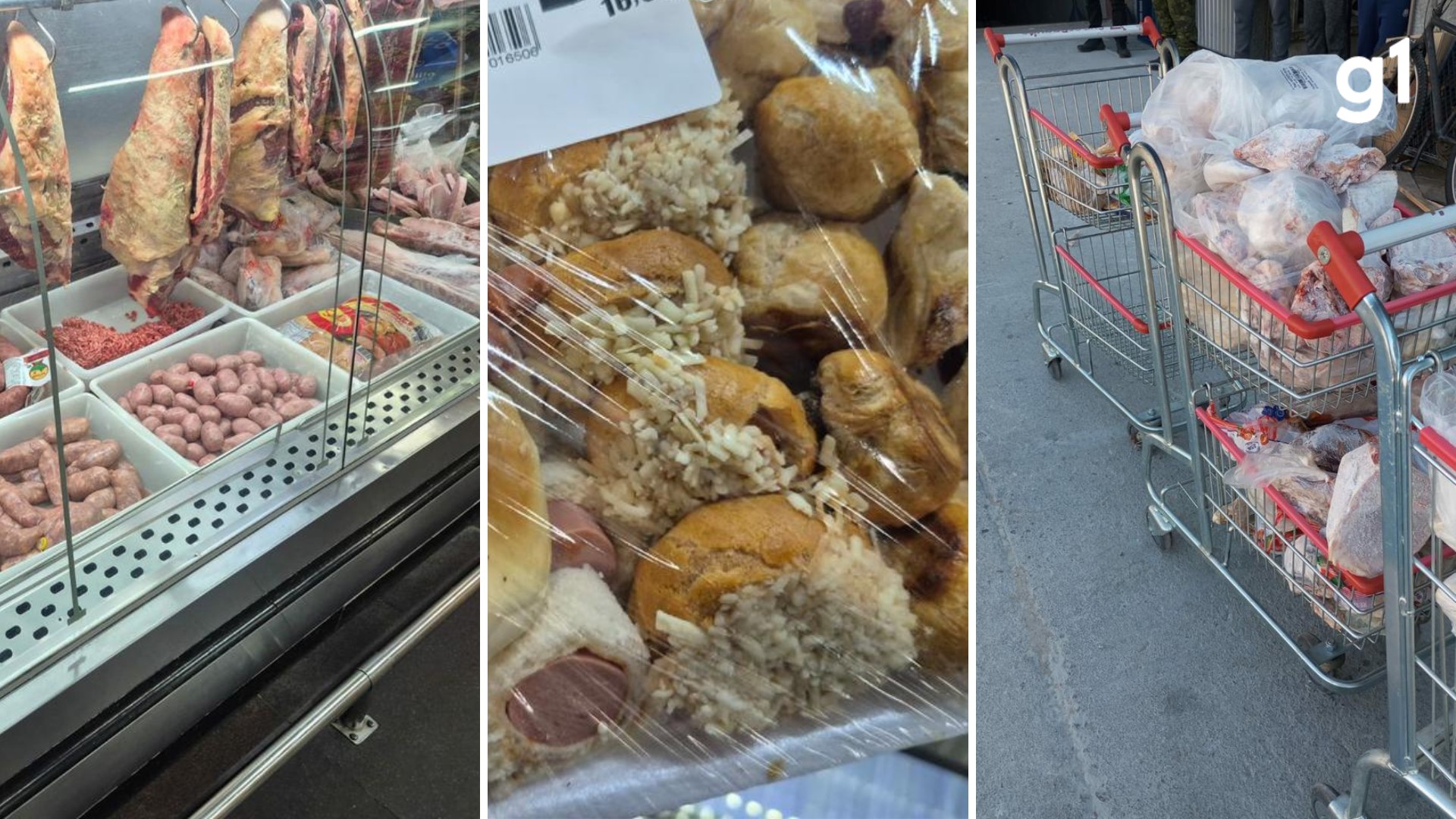 Carne vencida, produtos de padaria e álcool irregular: operação apreende mais de 2 toneladas de alimentos impróprios no Sul do RS