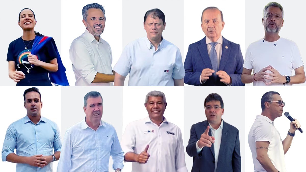 Combate ao crime, memes e visual: como governadores em busca de reeleição disputam atenção e votos nas redes sociais