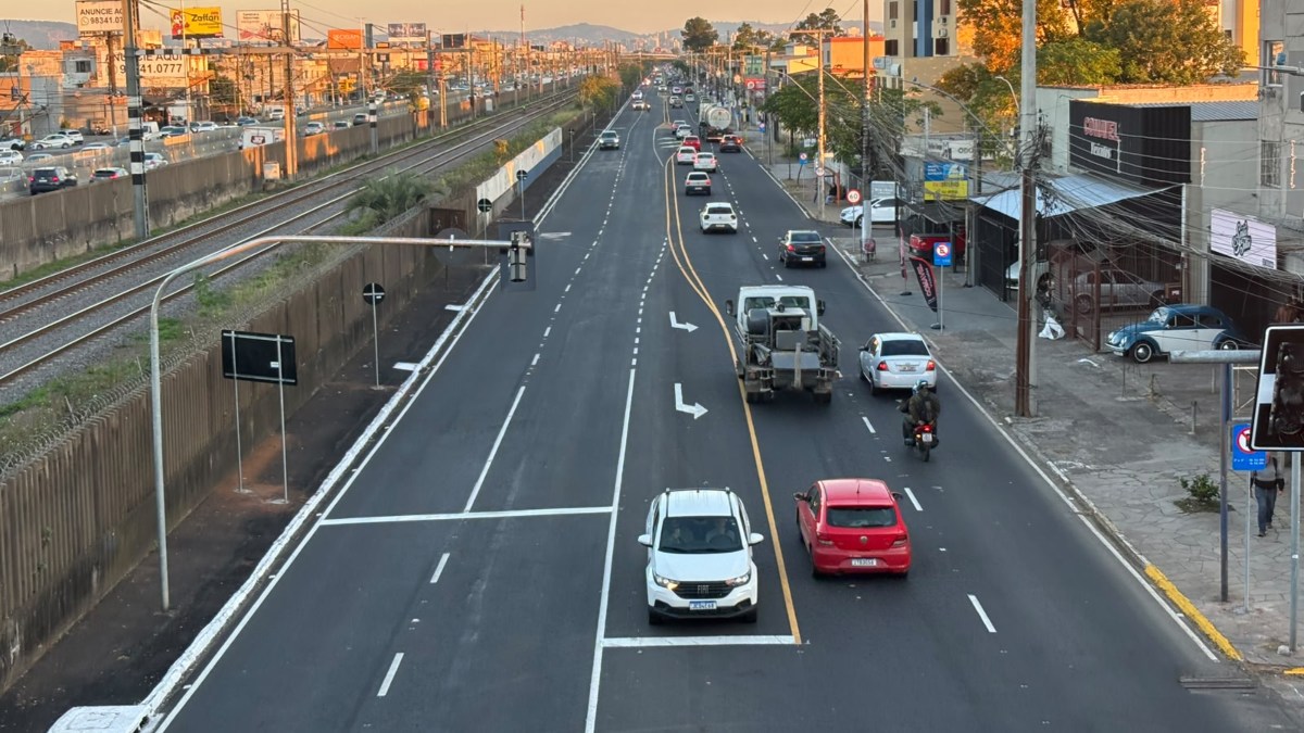 Avenida Guilherme Schell em Canoas passa por série de mudanças; Veja quais