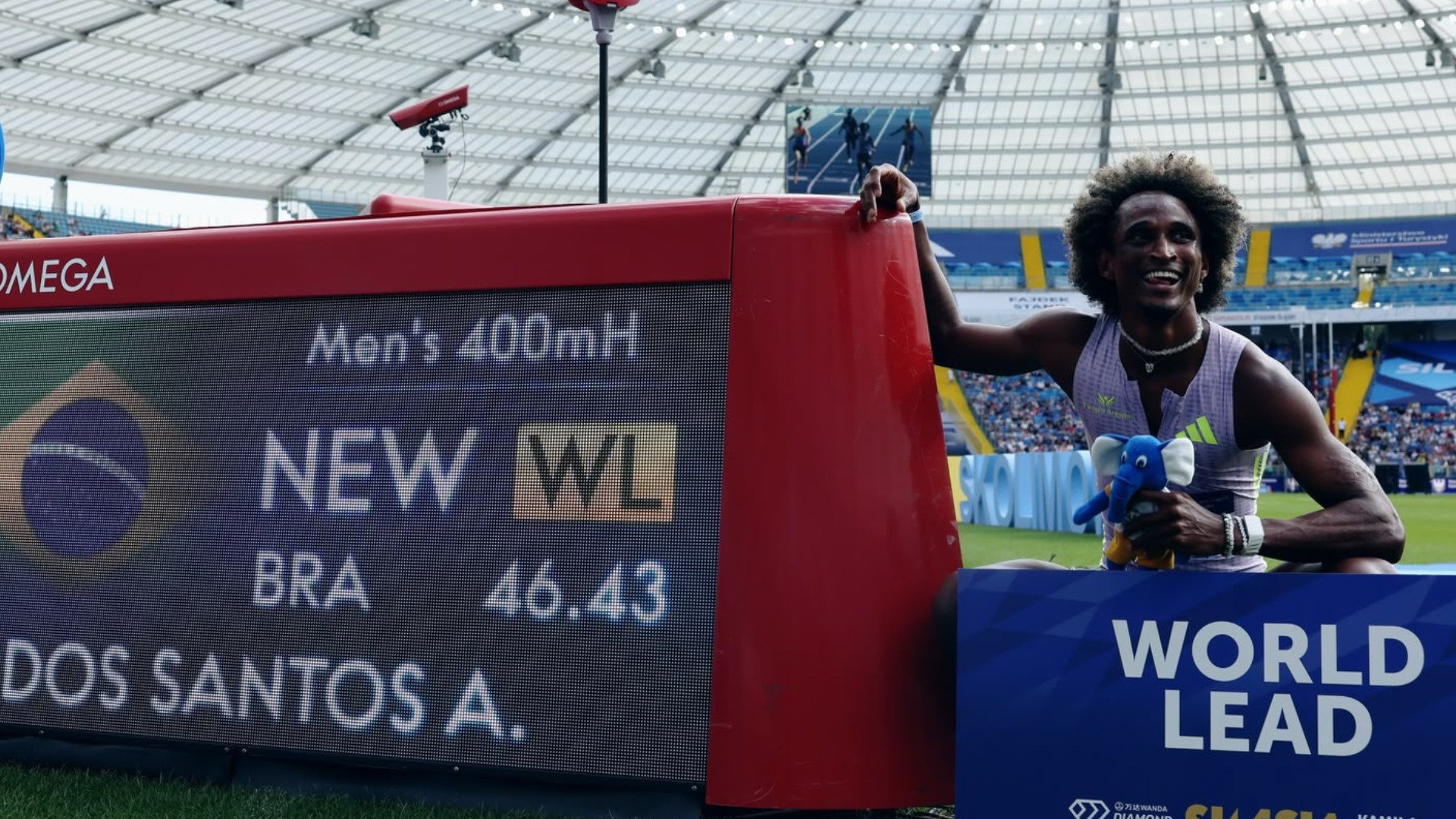 Alison dos Santos vence na Polônia com melhor marca do mundo em 2026