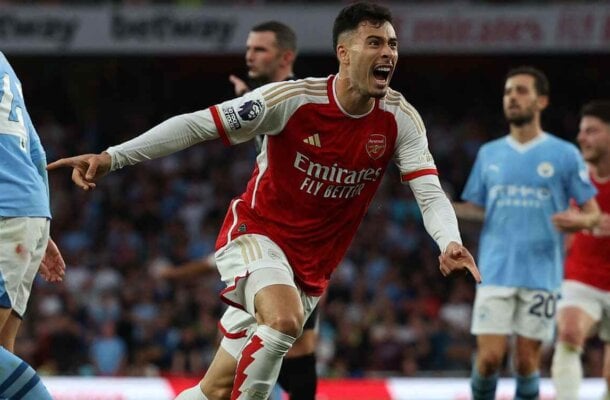 Arsenal pode negociar Martinelli com Al-Hilal por valor recorde