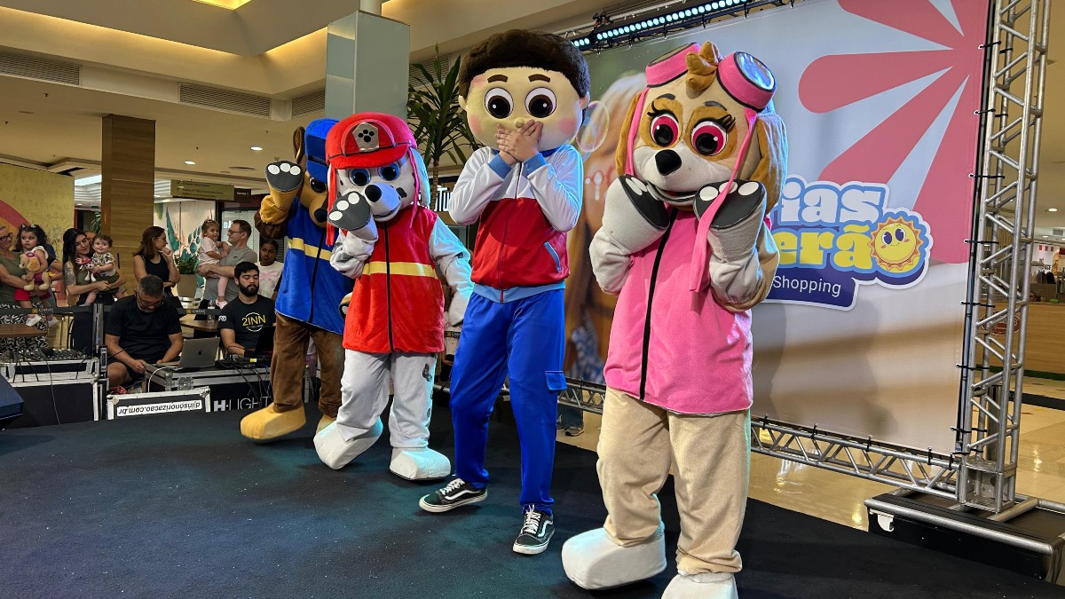 Canoas Shopping tem Patrulha Canina em dose dupla