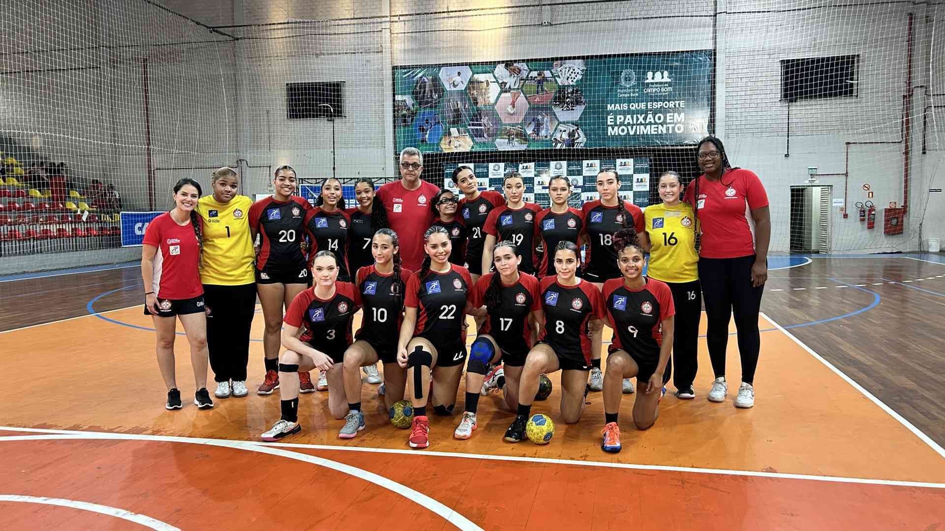 Centro Olímpico é campeão do Campeonato Brasileiro de Clubes de Handebol Cadete Feminino em Campo Bom