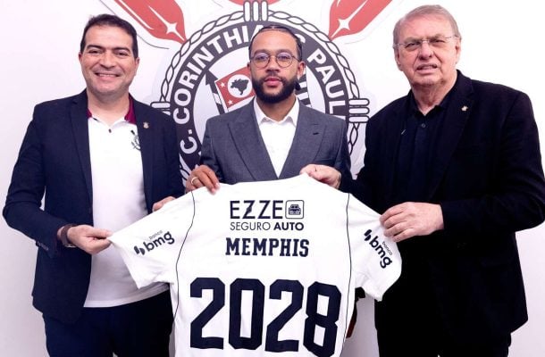 Corinthians anuncia a renovação de contrato de Memphis Depay