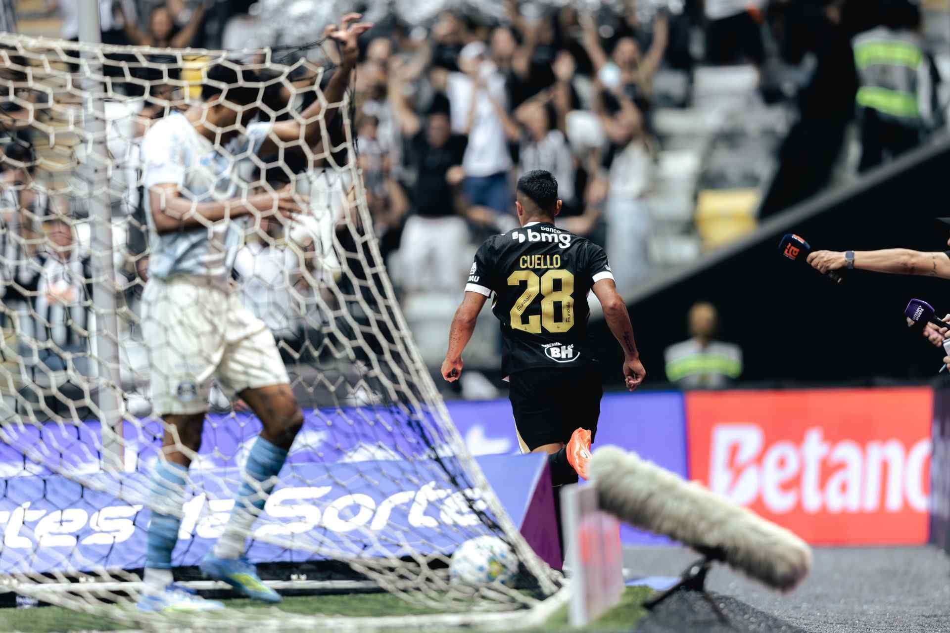 Grêmio é goleado pelo Atlético Mineiro em Belo Horizonte