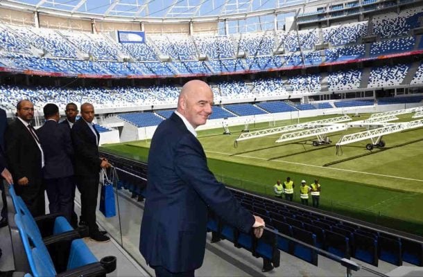 Infantino oferece final da Copa do Mundo de 2030 ao Marrocos em meio à crise política