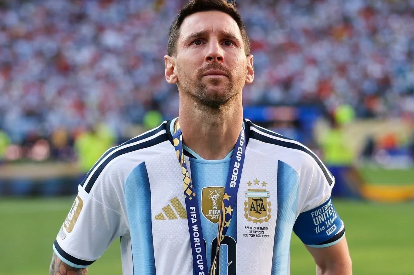 Messi anuncia aposentadoria da seleção argentina