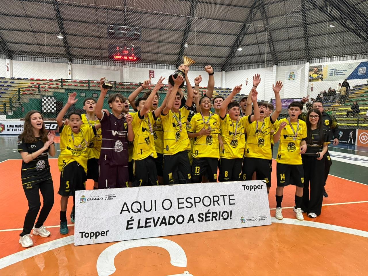 Os craques do futuro de futsal: Saiba quem são os ganhadores do Torneio Scur de Gramado