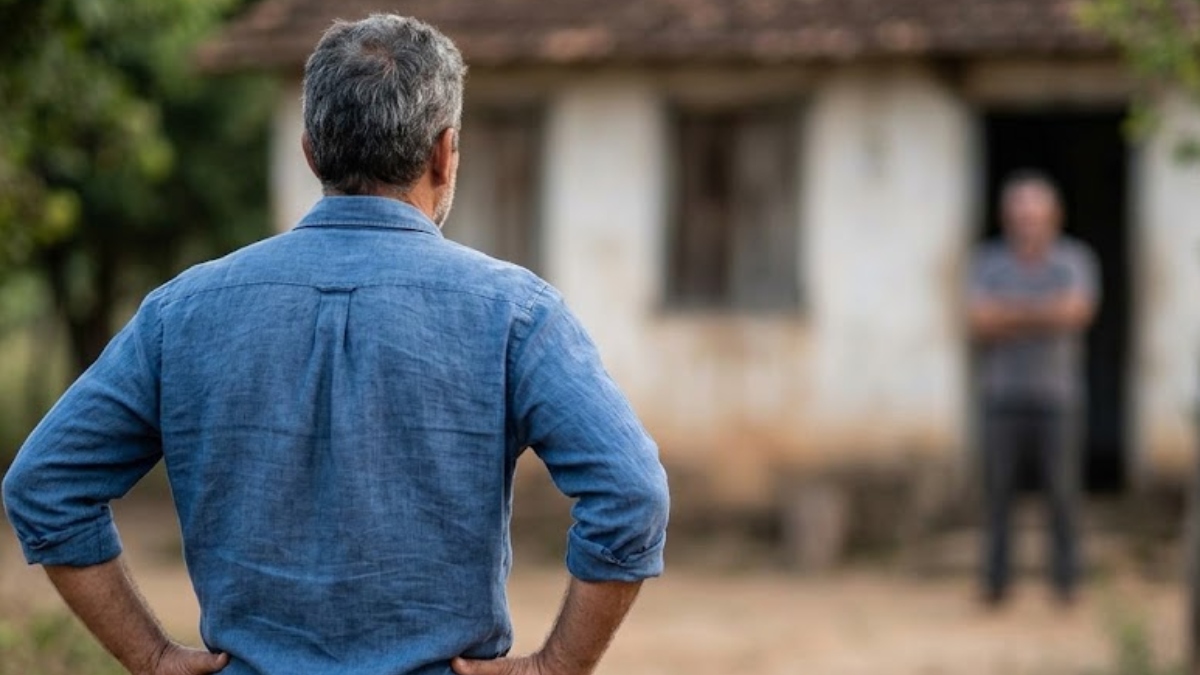 “Daqui ninguém me tira”: Pai deixa filho morar de graça por 12 anos em residência, decide vender a casa e filho afirma que não pode ser retirado do imóvel
