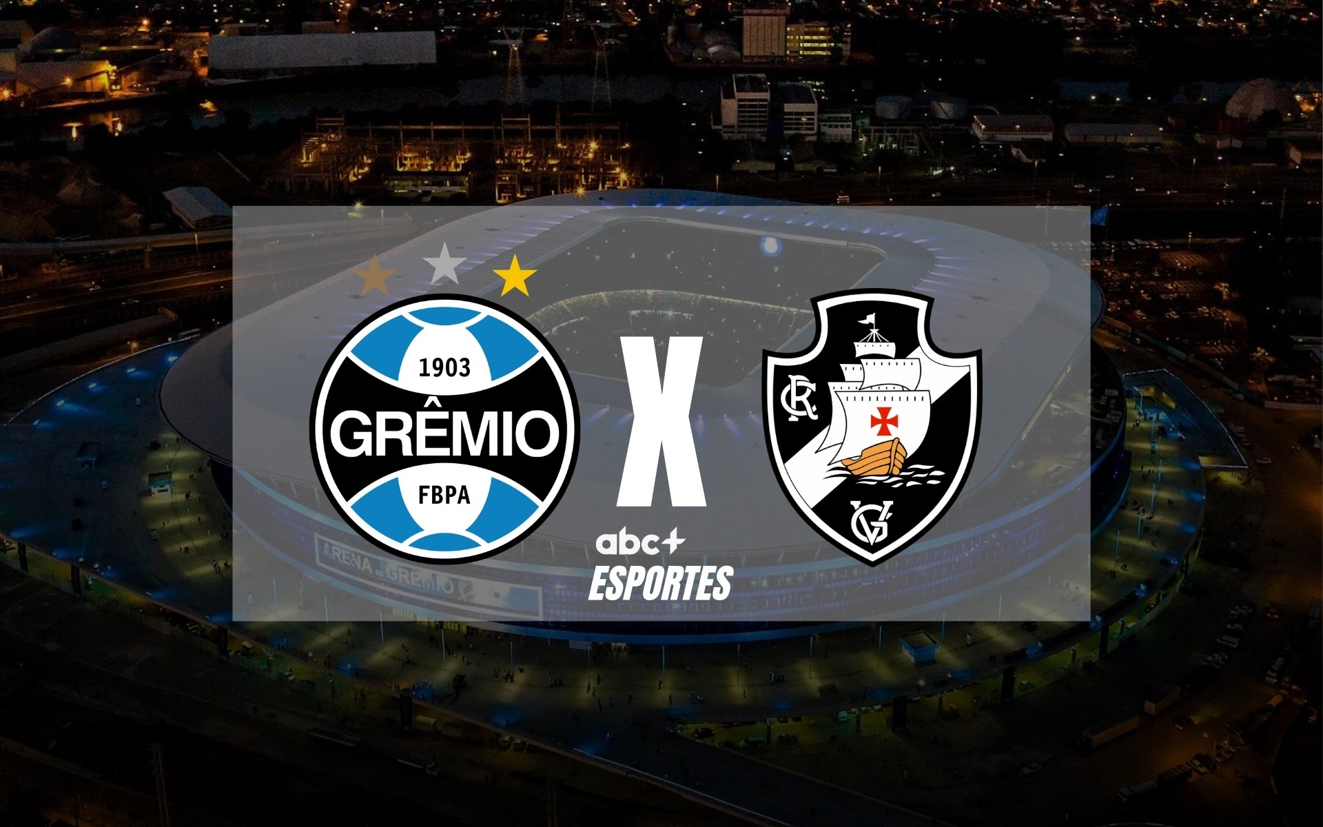 Grêmio x Vasco: Onde assistir ao jogo pelo Brasileirão neste sábado (12)