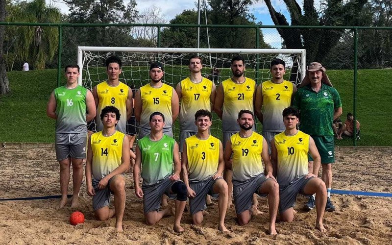 Handebol de areia da Feevale disputa o Brasil Beach Games neste fim de semana