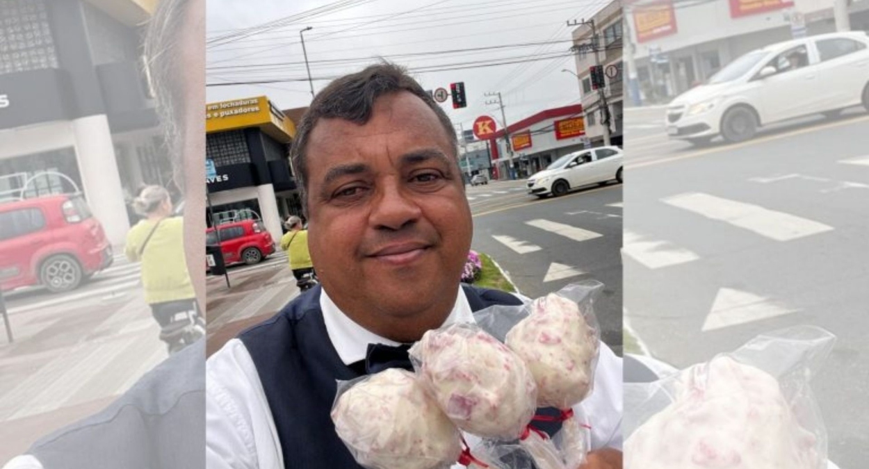 Morango cravejado vira sucesso no semáforo e garçom revela como conseguiu vender 300 unidades em um dia