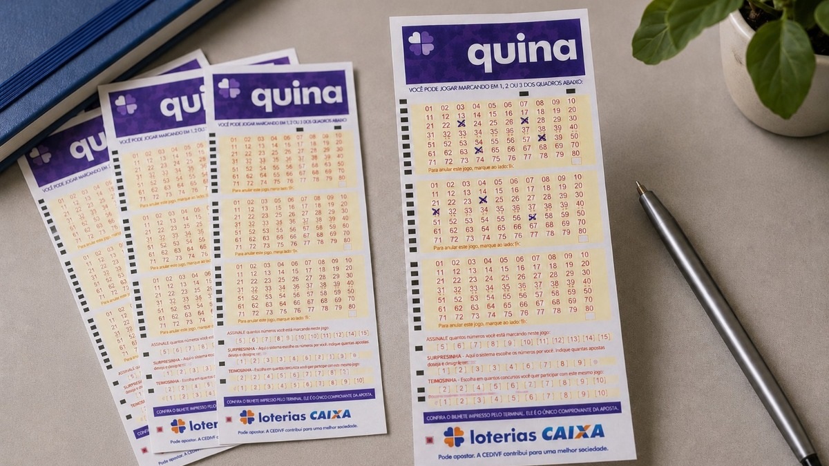 Quina 7115 chega a prêmio de R$ 29 milhões em sorteio nesta sexta; confira as cinco dezenas
