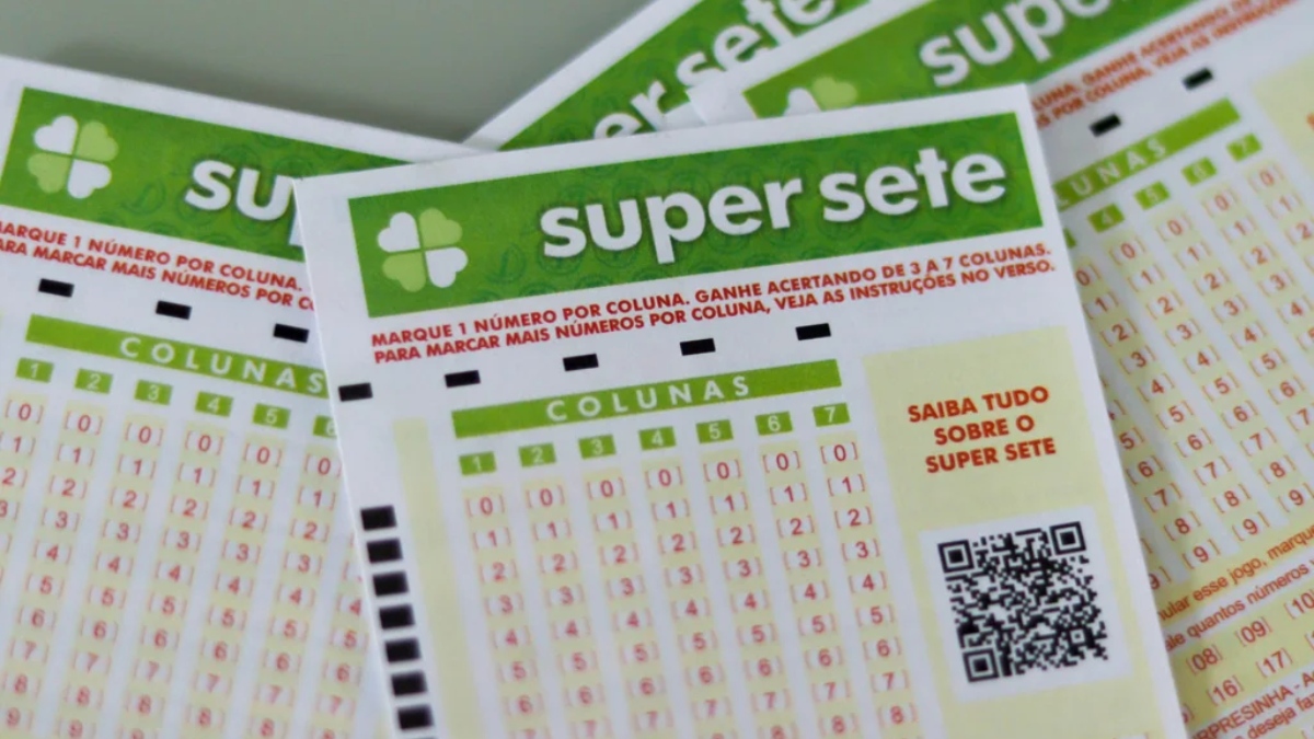 Sorteio da Super Sete 894 pode mudar a vida de um apostador; veja números das sete colunas