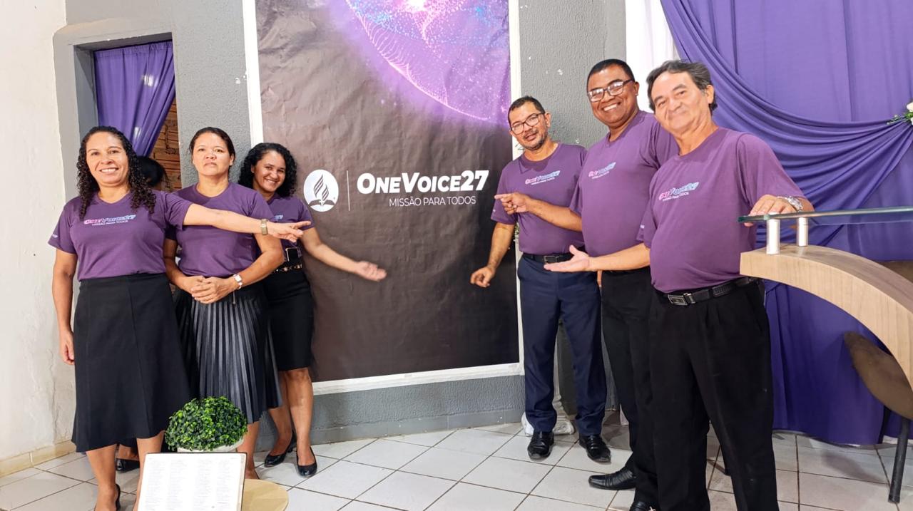 Start OneVoice27 mobiliza igrejas na Missão Nordeste Maranhense