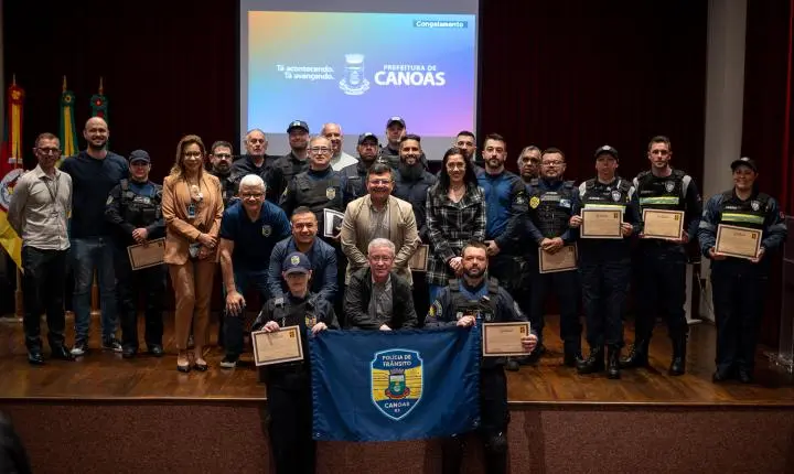Agentes de trânsito de Canoas, Panambi e Nova Petrópolis concluem capacitação