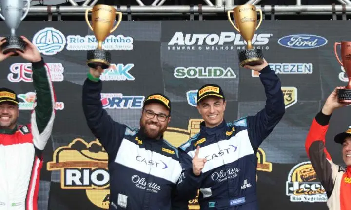 Bruno Foscarini e Felipe Costa ampliam liderança no Brasileiro de Rally 5