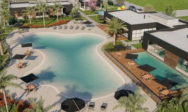 Condomínio com primeira praia artificial de Canoas avança para nova etapa das obras