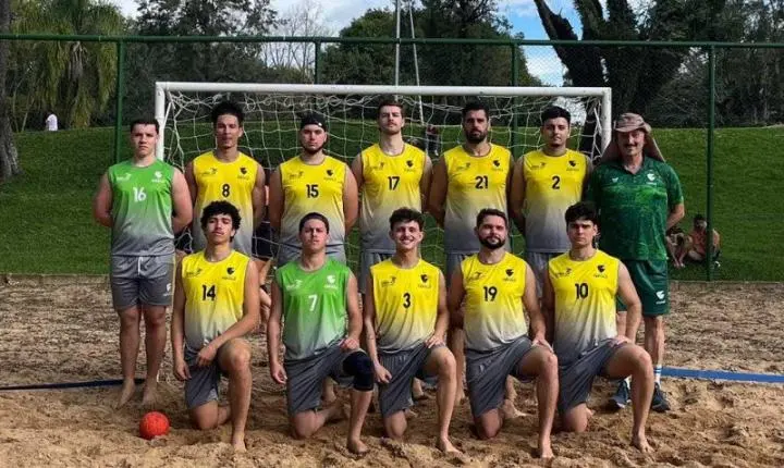Handebol de areia da Feevale disputa o Brasil Beach Games neste fim de semana