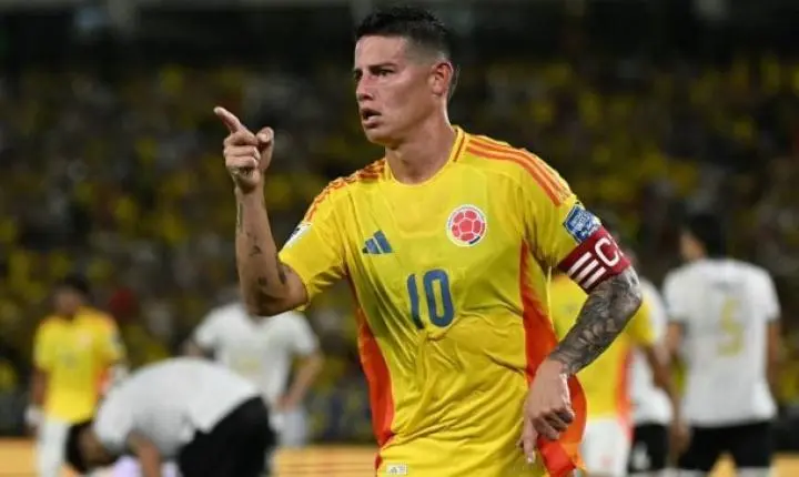 James Rodríguez anuncia aposentadoria da seleção colombiana