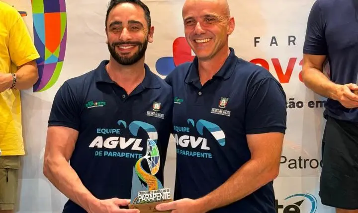 Luciano Horn encerra o Campeonato Brasileiro de Parapente no Top 3 da classe Open