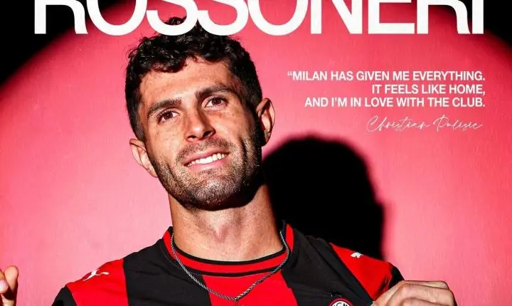 Milan renova com Pulisic até 2031