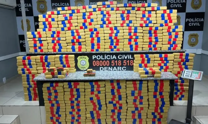 Polícia Civil descobre depósito de facção em Canoas e apreende mais de 200kg de maconha
